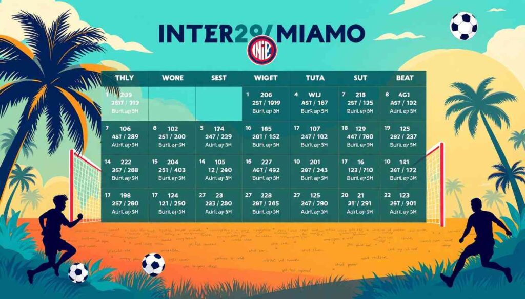 Inter Miami Schedule