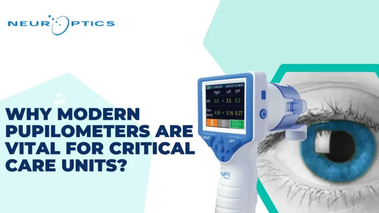 Critical Care pupillometer